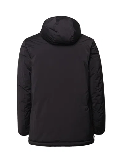 Colmar Logo-patch Hooded Jacket In Black