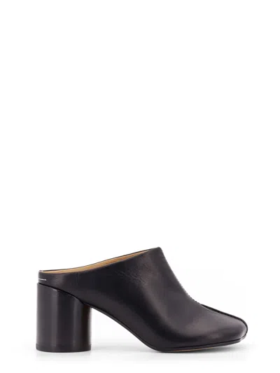 Shop Mm6 Maison Margiela Mule In Black