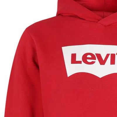 Shop Levi's Red Sweatshirt For Boy With White Logo