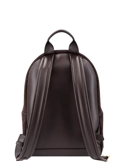 Shop Tom Ford Backpack In Brown