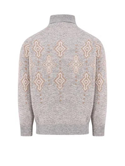 Shop Brunello Cucinelli Sweater In Grey