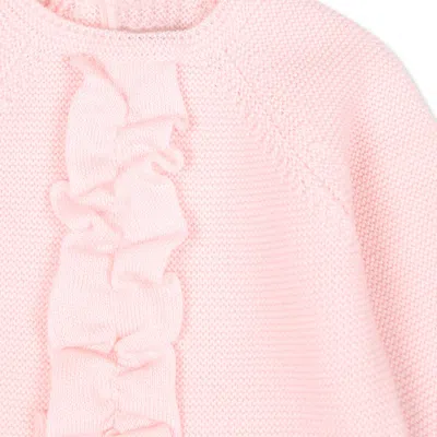 Little Bear Pink Babygrow For Baby Girl In Pink