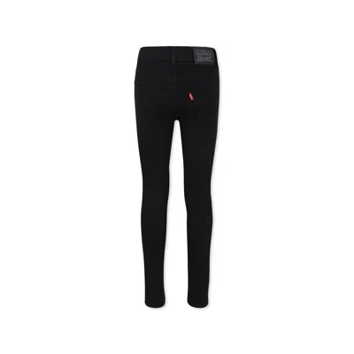 Shop Levi's Black Jeans 710 For Girl With Logo Patch