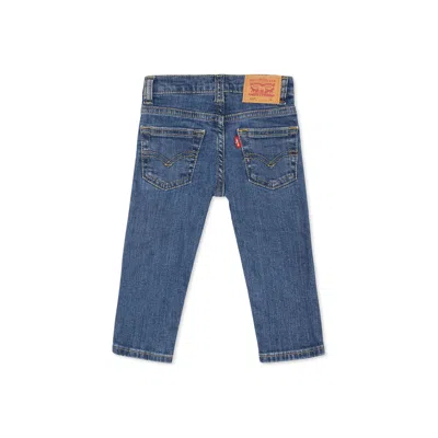 Levi's Denim Jeans 514 For Baby Boy With Logo Patch In Denim