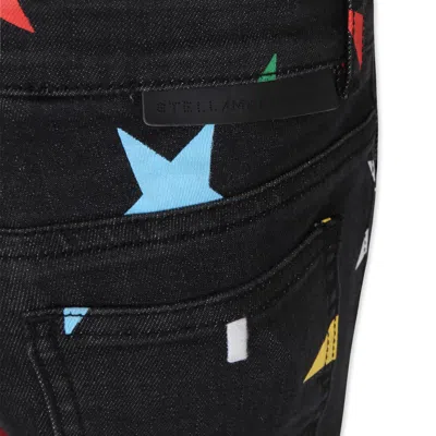 Stella Mccartney Star-print Jeans In Black