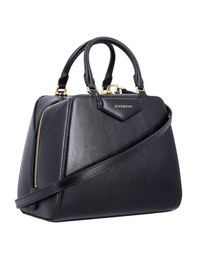 Shop Givenchy Antigona Cube Mini Bag In Black