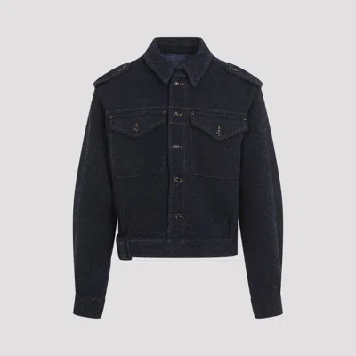 Givenchy Jacket In Indigo Blue