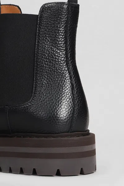 Shop Common Projects Ankle Boots In Black Leather