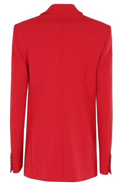 Msgm Long-sleeved Single-breasted Tailored Blazer