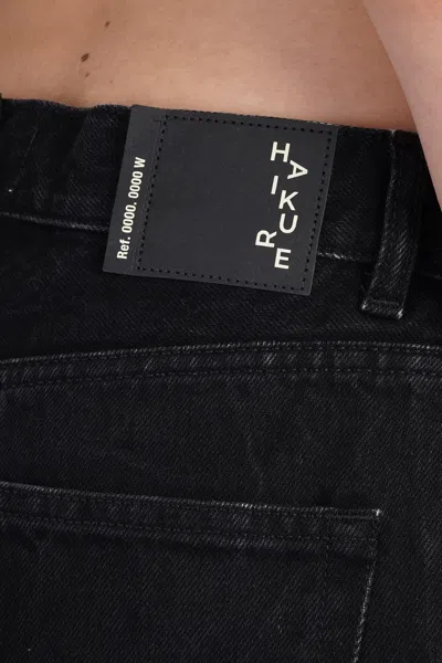Haikure Bethany Jeans In Black Cotton In Black
