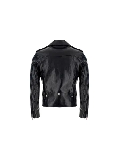 Shop Saint Laurent Leather Jacket