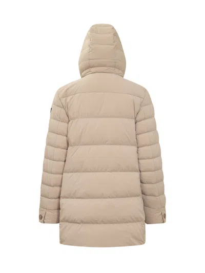 Peuterey Itoka Hooded Coat In Beige