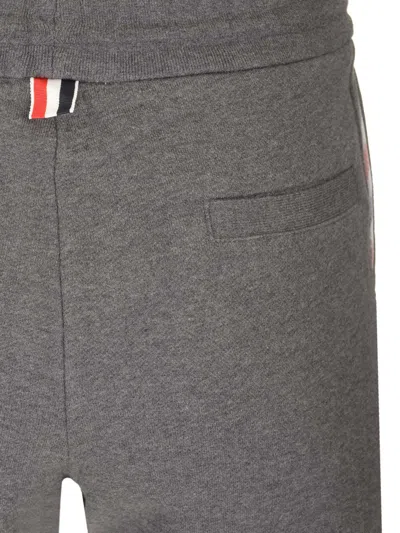 Thom Browne 4-bar Stripe Track Shorts In Gray