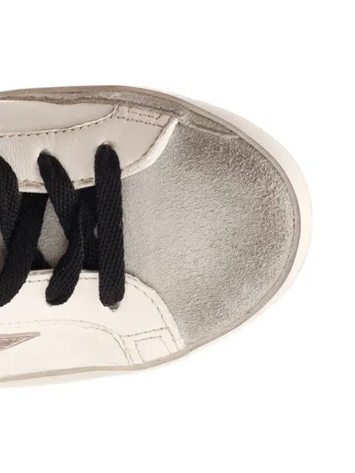 Shop Golden Goose Superstar Sneakers In White/quartz/ice