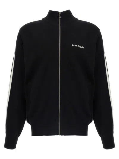 Shop Palm Angels Classic Logo Sweatshirt In White/black