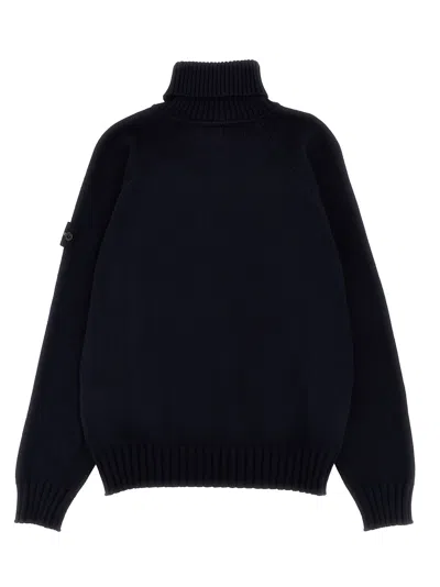 Stone Island Sweater In Blue