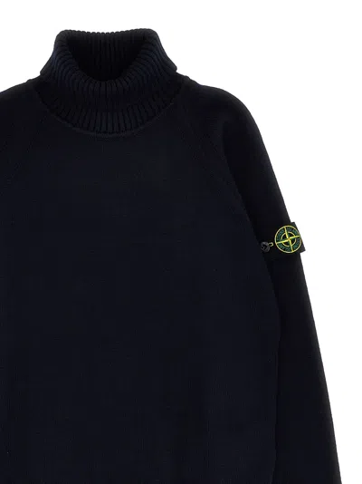Stone Island Sweater In Blue