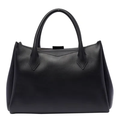 Shop Lanvin Loctave Handbag In Black