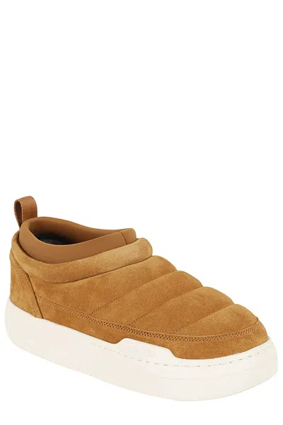 Moon Boot Mb Park Soft Suede In Cognac