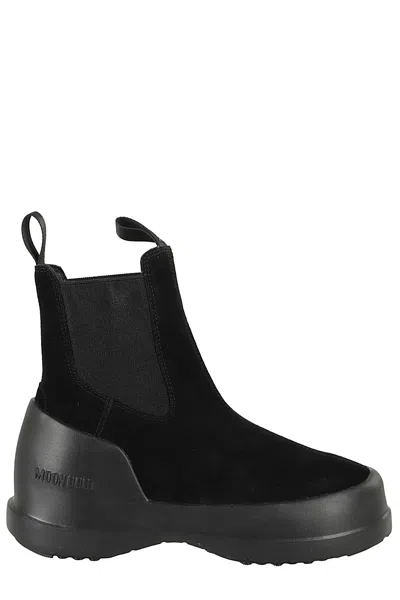 Moon Boot Luna Chelsea Boots In Black