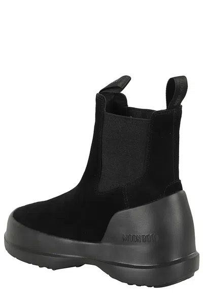 Moon Boot Luna Chelsea Boots In Black