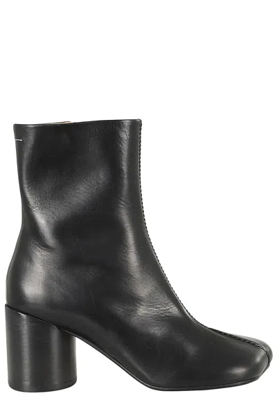 Shop Mm6 Maison Margiela Ankle Boot In Black