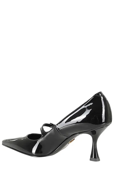 Giampaolo Viozzi Vernice Pumps In Black