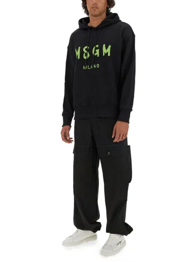 Msgm Sweaters In Black