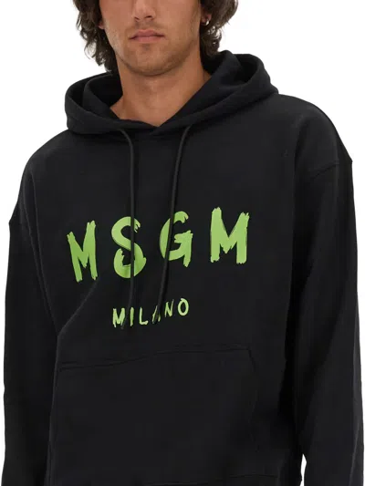 Msgm Sweaters In Black