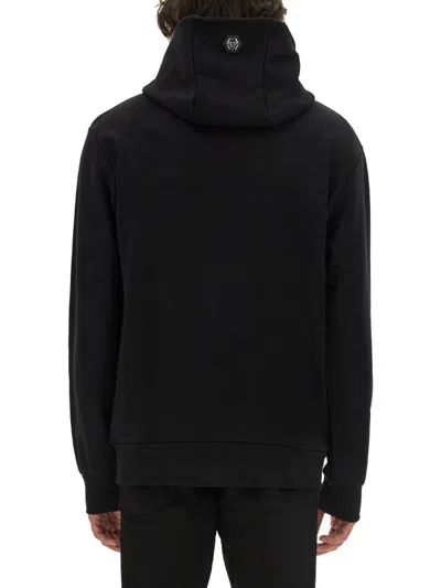 Philipp Plein Sweatshirt With Logo In Black
