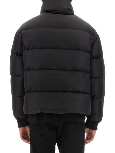 Dsquared2 Dsquared Men Down Jacket With Logo In Black