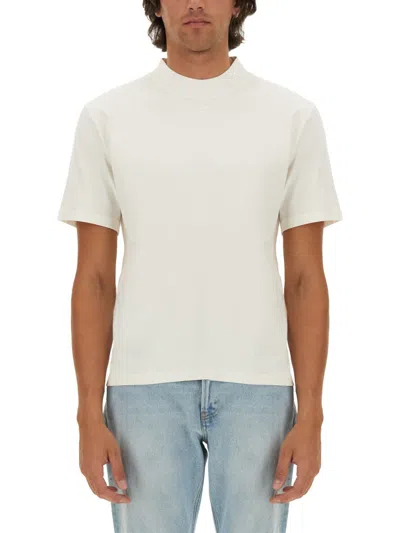 Shop Courrèges T-shirt With Logo In White