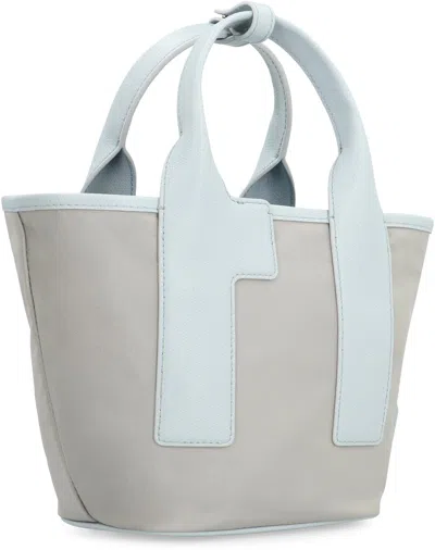 Shop Furla Piuma S Tote In Cenere