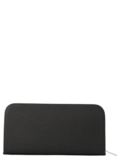 Shop Saint Laurent Paris Wallet In Black