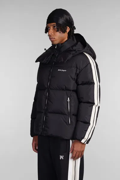 Shop Palm Angels Puffer In Black Polyamide