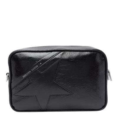 Shop Golden Goose Star Crossbody Bag In Black