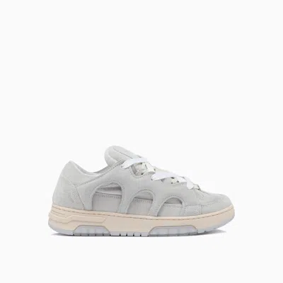 Paura Santha Model 1 Sneakers Suede Light-grey In Light Grey