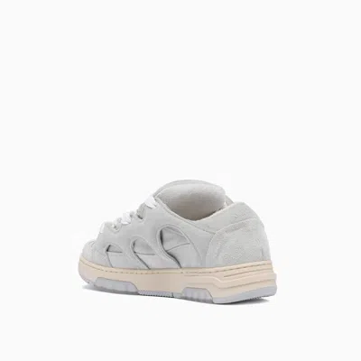 Paura Santha Model 1 Sneakers Suede Light-grey In Light Grey