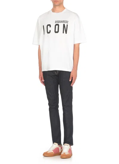 Shop Dsquared2 Be Icon Loosel Fit Tee T-shirt