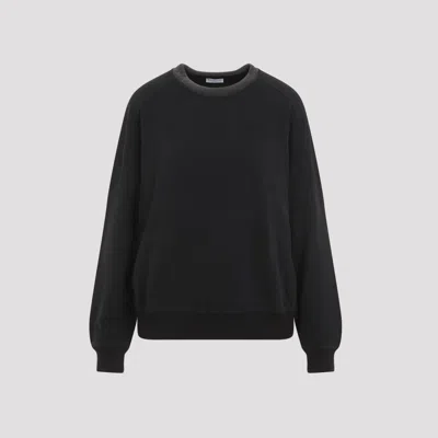 Shop Brunello Cucinelli Monile Sweatshirt  In Black