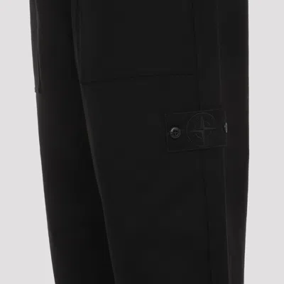 Shop Stone Island Ghost Regular Pant In Black