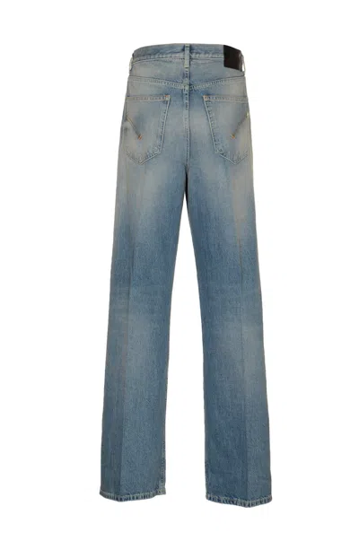 Shop Dondup Francine Jeans In Blu