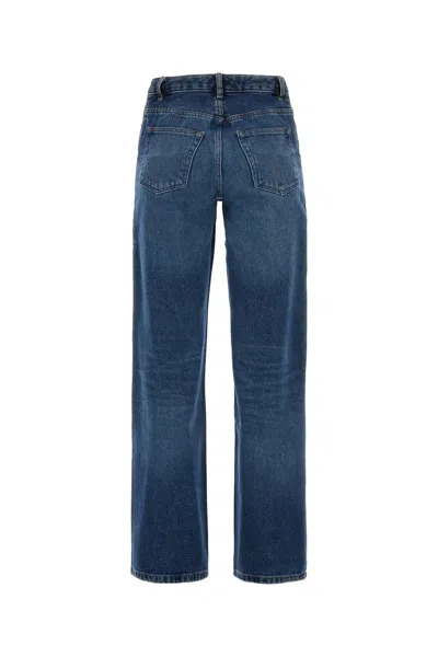 Shop Apc Denim Elisabeth Jeans