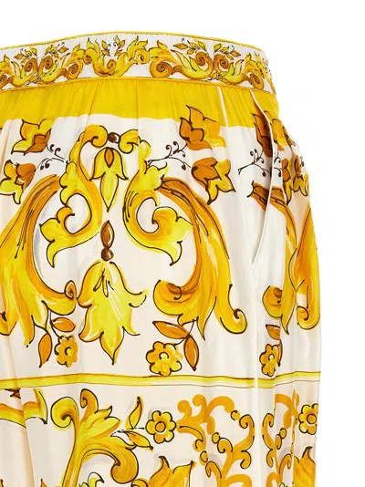 Shop Dolce & Gabbana Maiolica Trousers