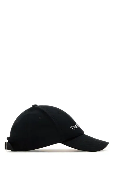 Off-white Cap In Black