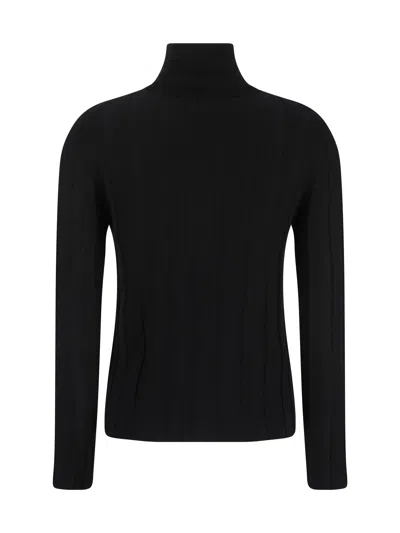 Allude Roll-neck Sweater In 490