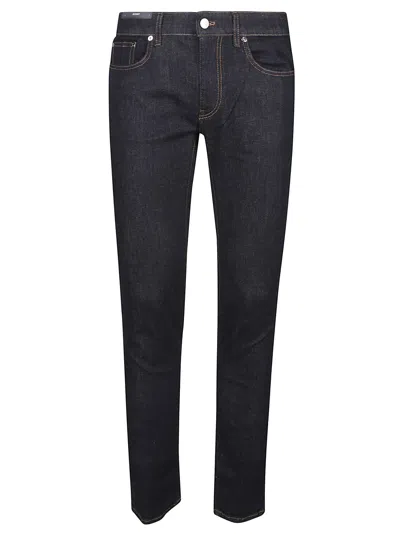 Pt Torino Mid-rise Straight-leg Jeans In Black