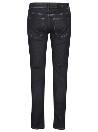 Pt Torino Mid-rise Straight-leg Jeans In Black