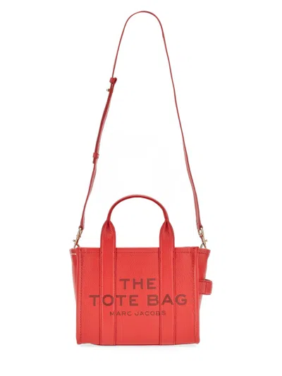 Shop Marc Jacobs The Tote Small Bag In Red