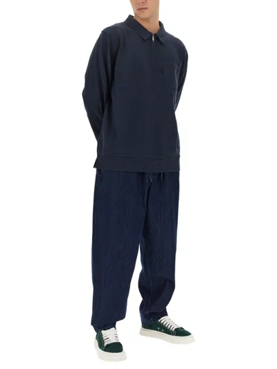 Ymc You Must Create Sugden Sweatshirt In Blue
